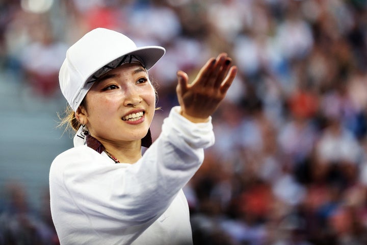 パリ五輪のブレイキン女子で金メダルに輝いたAmi。(C)Getty Images