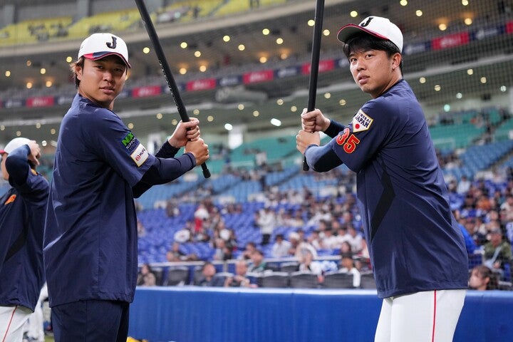 Wヒロトの愛称で親しまれる才木浩人（右）と高橋宏斗（左）。(C)Getty Images