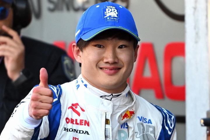 角田がラスベガスGP予選で７位に食い込んだ。(C) Getty Images