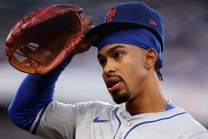 大谷とナ・リーグMVPを争ったメッツのリンドーア。(C)Getty Images