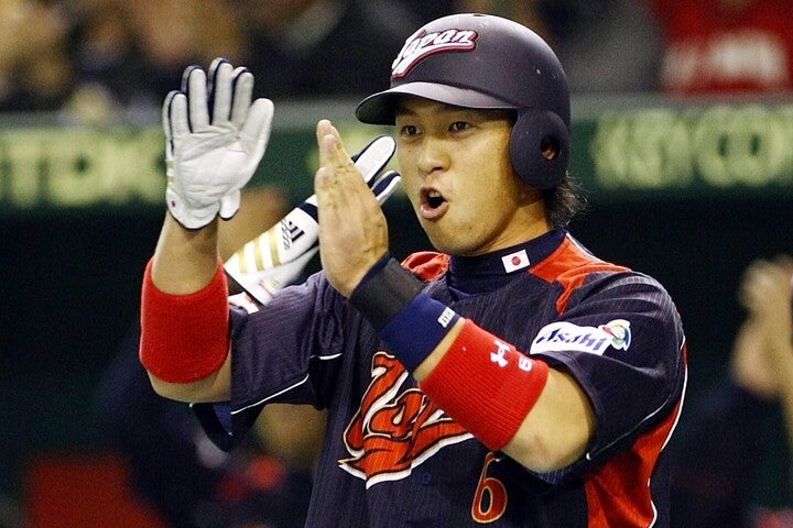 幅広い世代のファンから愛される中島。※写真は2009年WBCのもの。(C) Getty Images