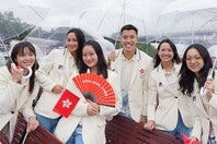 写真は今夏のパリ五輪に出場した香港代表の選手。(C) Getty Images