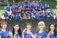 プレミア12は台湾が初優勝。チアのパフォーマンスも大きな話題をさらった。写真：梅月智史（THE DIGEST写真部）