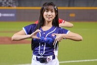 キュートな着物姿を公開した許斐棋さん。髪型はサイド三つ編みで決めた。写真：田中研治（THE DIGEST写真部）