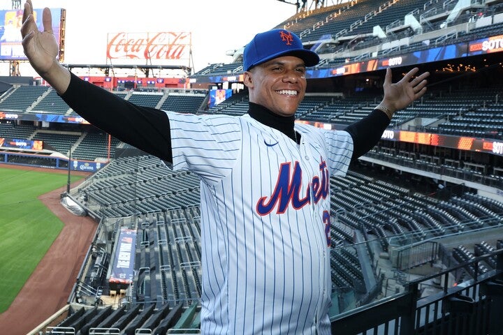 ソトは総額では大谷をも上回る超大型契約でメッツに入団した。(C)Getty Images