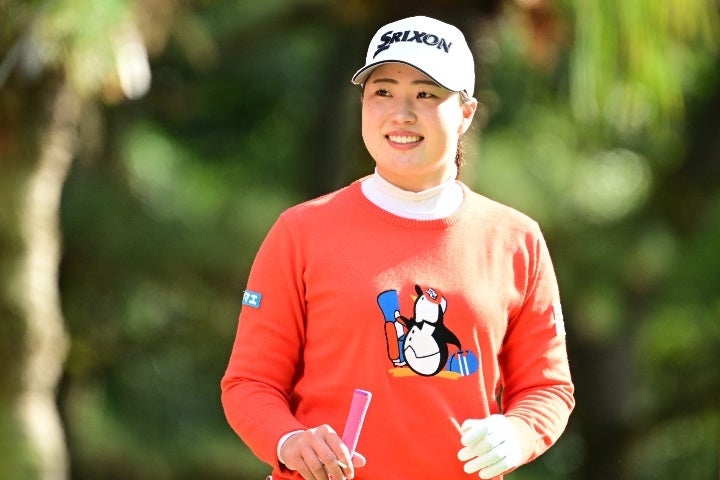 今季の年間女王を戴冠した竹田。(C)Getty Images