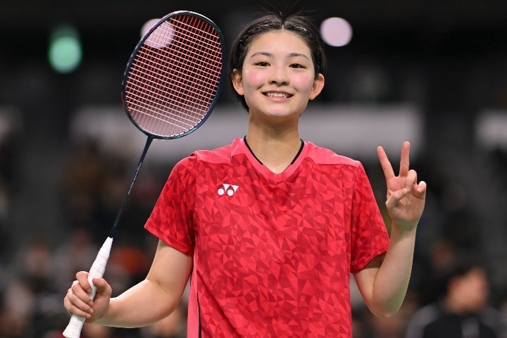 18歳の宮崎友花が初の全日本頂点に輝いた。(C)Getty Images