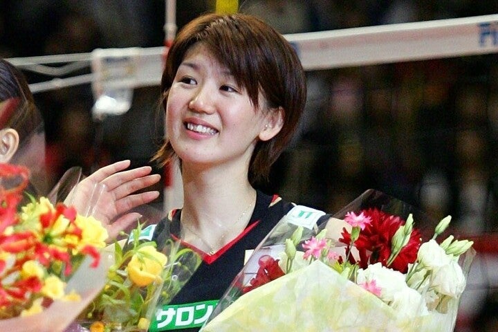 第１子を出産し、家族の貴重な写真を公開した栗原さん。(C)Getty Images