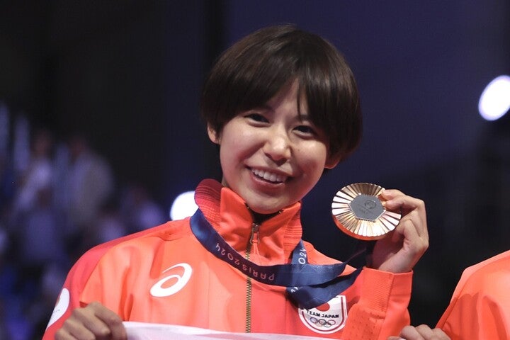 フェンシング女子の宮脇花綸。(C)Getty Images