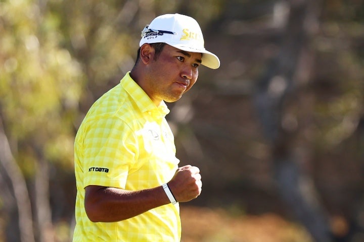 米ツアー11勝目を飾った松山。(C) Getty Images