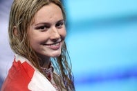 カナダのマッキントッシュはパリ五輪の競泳女子で３つの金メダルを獲得した。(C)Getty Images