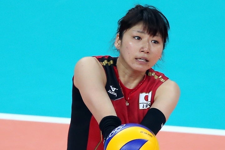 女子バレー元日本代表の大友愛さん。長女が春高バレーで日本一に輝いた。(C)Getty Images