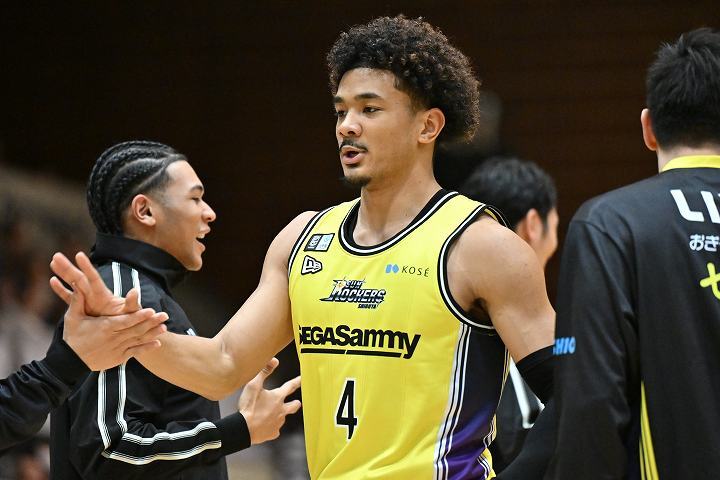 渋谷で台頭著しいトロイ・マーフィー・ジュニア。(C) B.LEAGUE SHOOT