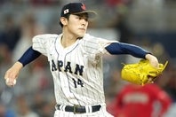 大詰めを迎える佐々木の争奪戦。最有力ドジャースがあっさり制するのか。(C)Getty Images