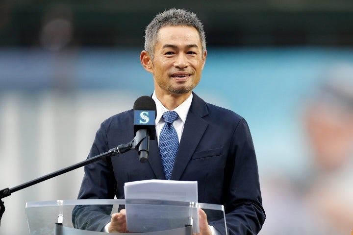 マリナーズなどでプレーしたイチロー氏が日本人初の米野球殿堂入りを果たした。(C)Getty Images