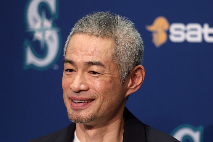 イチロー氏は日本人初となる米野球殿堂入りを果たした。(C) Getty Images