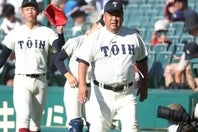 西谷監督が率いる名門・大阪桐蔭もセンバツ出場ならず。写真：滝川敏之