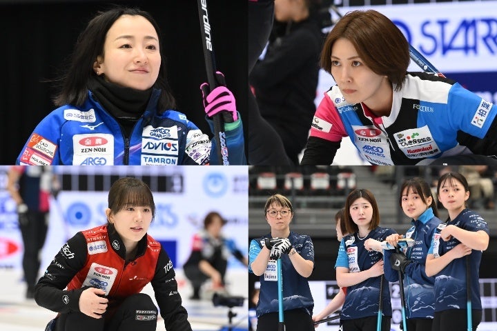 日本選手権の女子カーリングは１次リーグが終了。有力チームに明暗が分かれた。(C)JCA/H.IDE