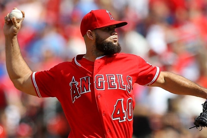 かつてエンジェルスで大谷と同僚だったガルシアが、ドジャースとマイナー契約したと報じられた。(C)Getty Images