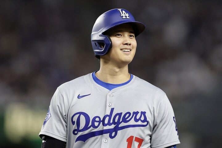 ドジャースの大谷翔平。今年も開幕前から大きな注目を浴びている。(C) Getty Images