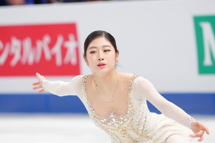 韓国のイ・ヘインは久々に国際試合に出場する。写真：田中研治（THE DIGEST写真部）