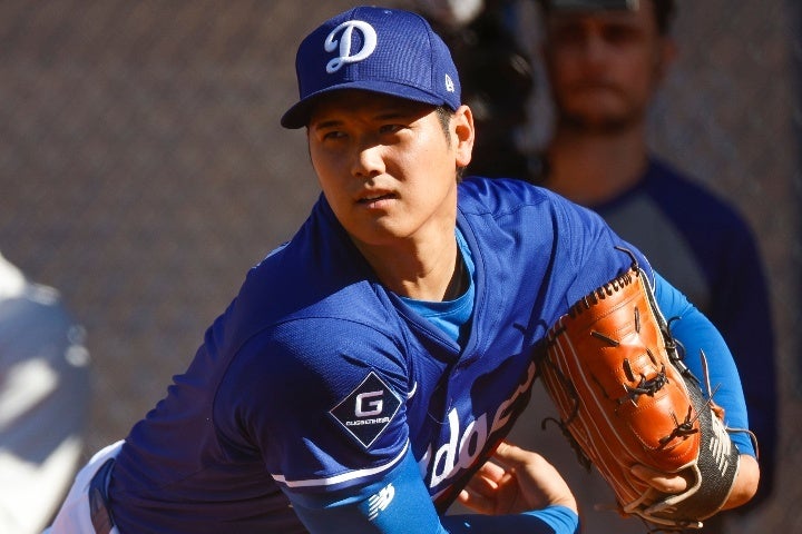 大谷は今春のOP戦から試験導入されたABSについて私見を述べた。(C) Getty Images