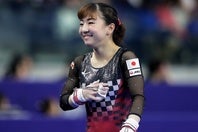 体操女子の日本代表として五輪に出場した寺本。新たに挑戦した分野で大きな成果を上げた。(C) Getty Images