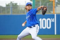 16年に巨人育成７位でキャリアをスタートした堀岡。飛躍のシーズンとできるか。写真：萩原孝弘