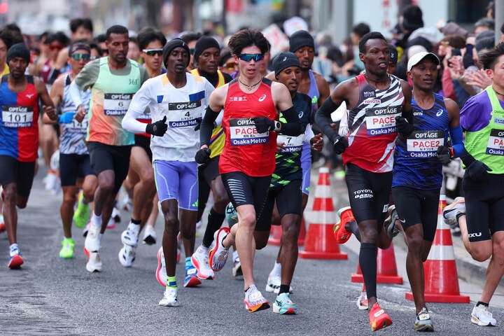 大阪マラソンに芸能人も続々と登場した。写真：長田洋平/アフロスポーツ