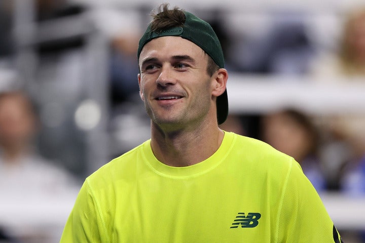 大好きな釣りの時間に没頭することで、テニスにも好影響を与えていると明かしたポール。（C）Getty images