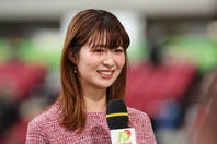 春らしい髪型にチェンジした木村さん。写真：長田洋平/アフロスポーツ