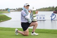 21歳の竹田が米ツアー２勝目。８バーディー、ノーボギーの圧巻Vだった。(C) Getty Images