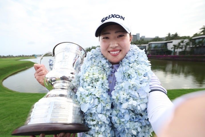 竹田は圧巻のバーディーラッシュで米ツアー２勝目を挙げた。(C)Getty Images