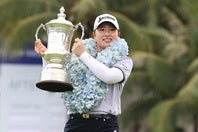 米ツアー２勝目を飾った竹田。(C) Getty Images