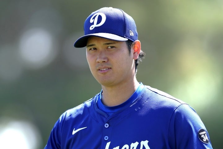 大谷翔平らドジャース一行は、13日午後に日本に到着するという。(C)Getty Images