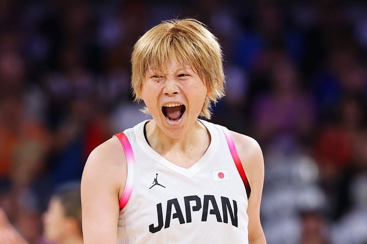 パリ五輪バスケットボール女子日本代表の髙田。(C)Getty Images