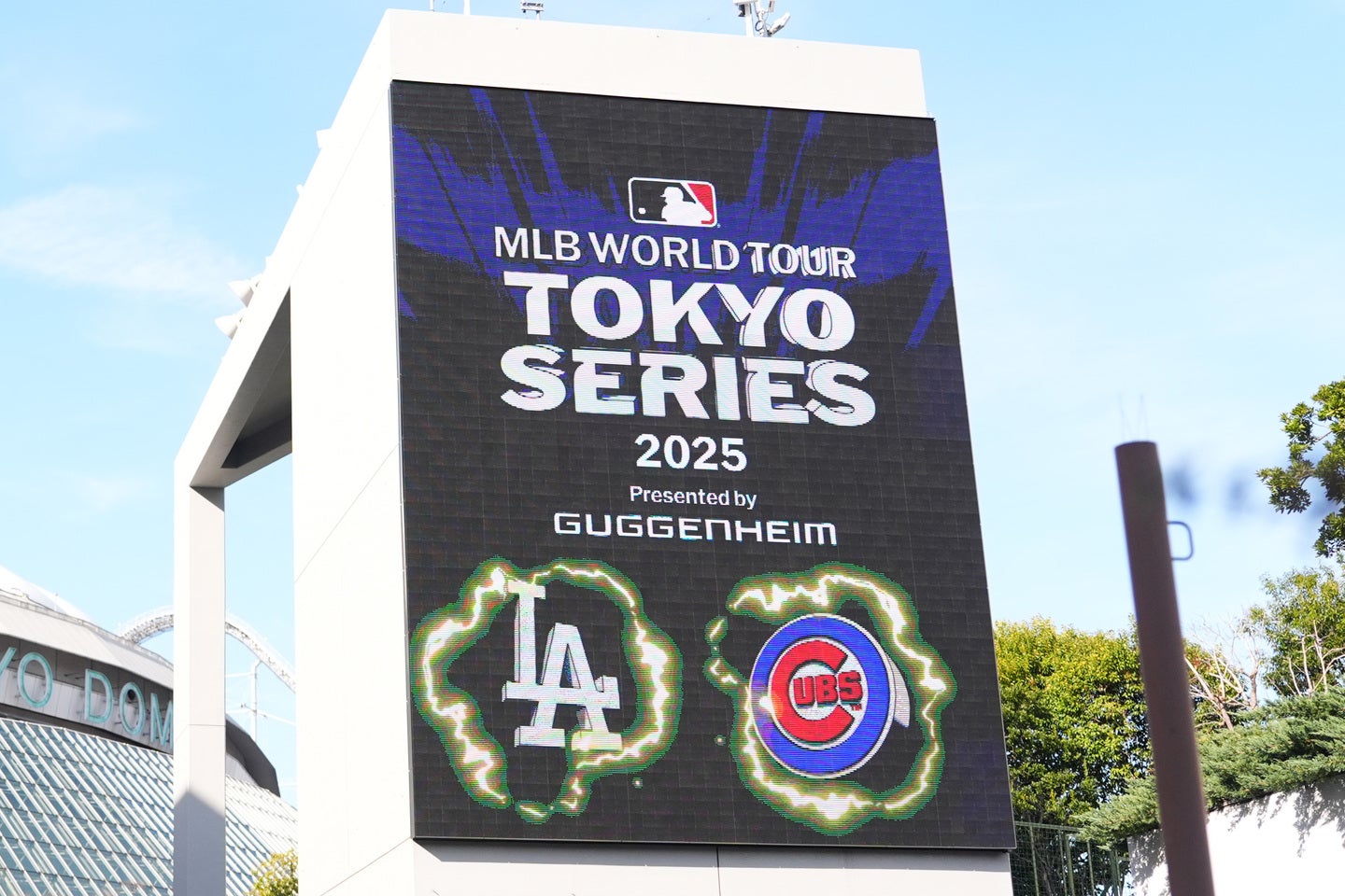 ３月18日に東京ドームでロサンゼルス・ドジャースとシカゴ・カブスのMLB開幕シリーズが開催される。(C)Getty Images