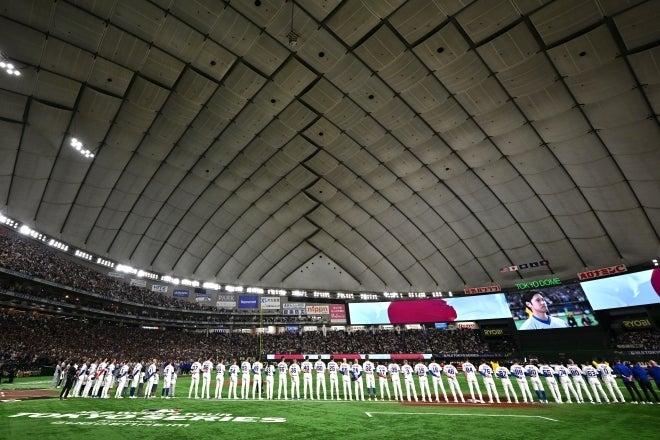 MLB開幕２連戦が開催されている東京ドーム。ここにも日本が誇るグルメが集結している。(C)Getty Images