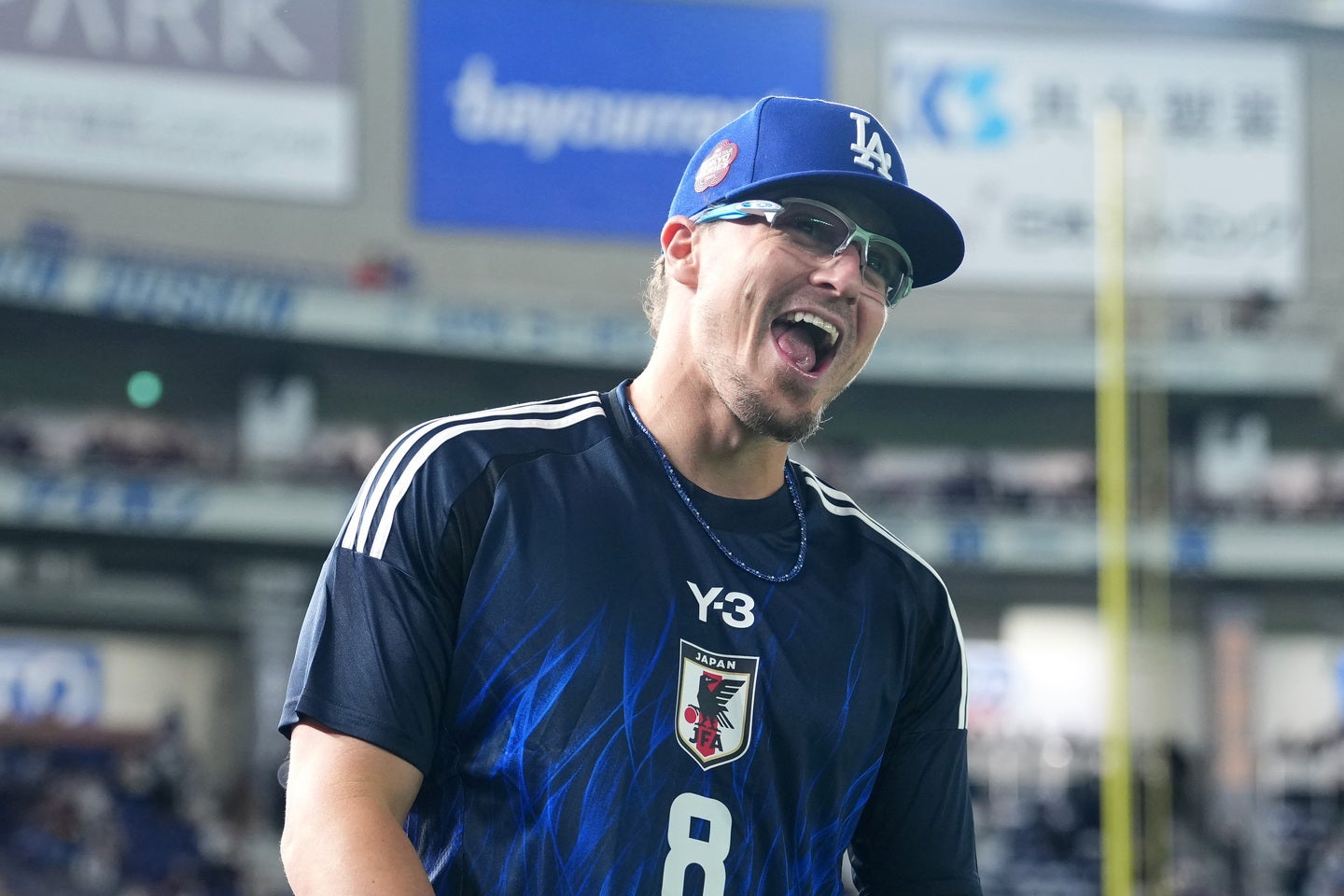 東京開幕シリーズで話題を集めたドジャース内野手のキケ。(C)Getty Images