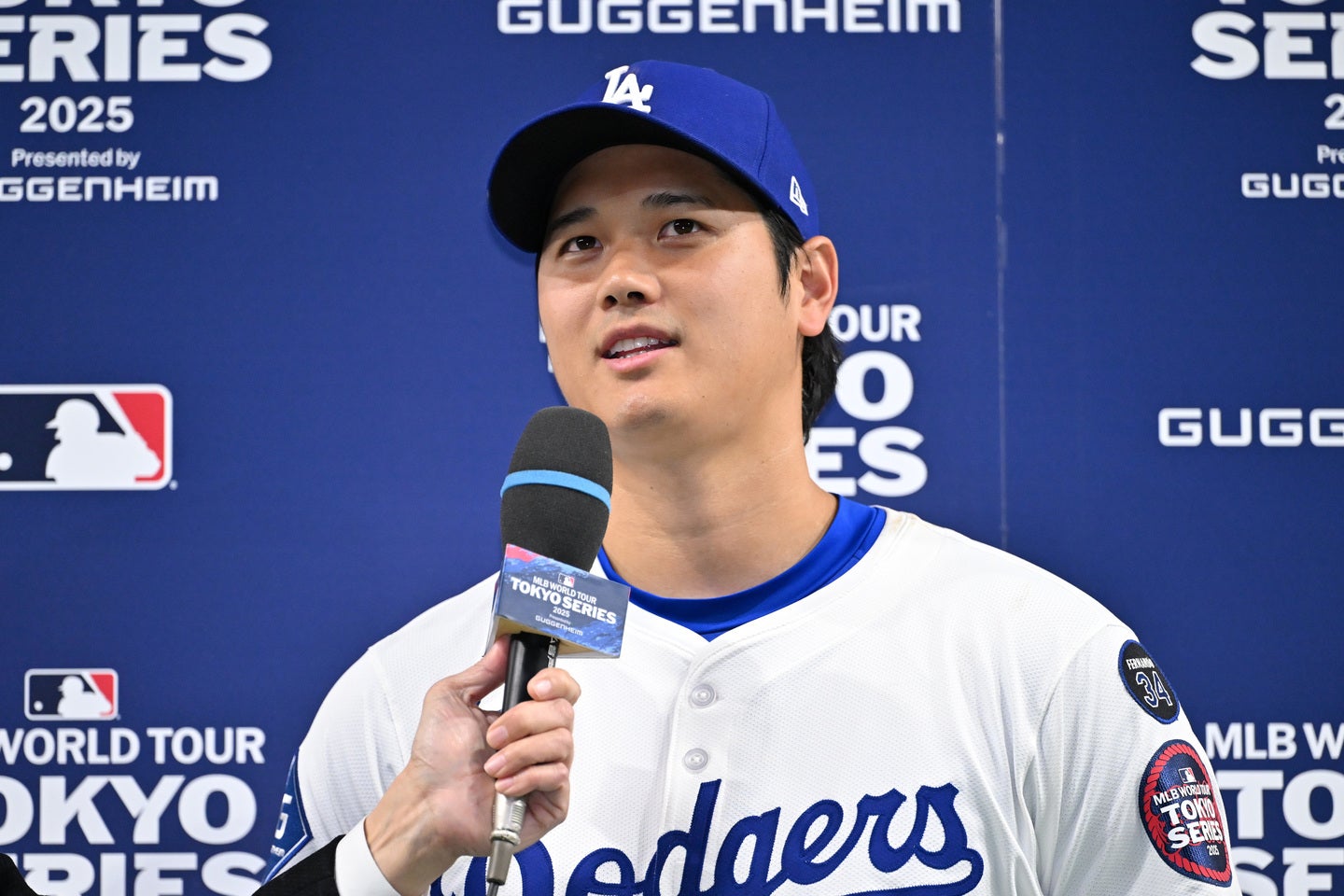 ドジャースの大谷翔平。メッツのソトと共に１年間の総収入が１億ドルを超える初のMLB選手になることが明らかになった。(C) Getty Images