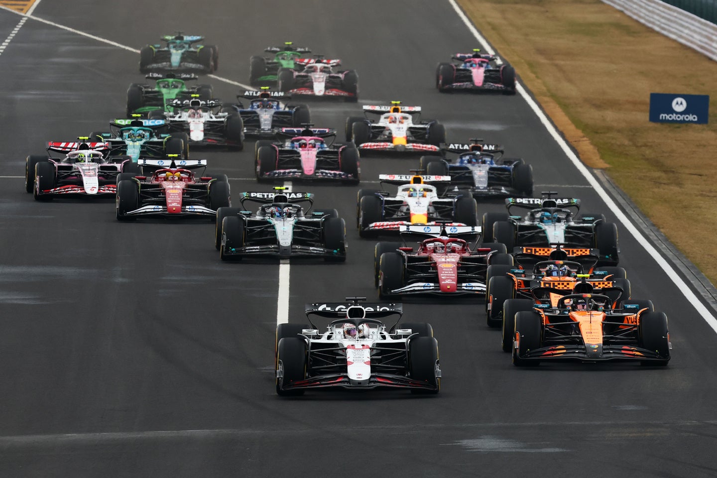 スーパースターたちが鈴鹿サーキットで火花を散らした。(C)Getty Images