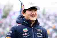 FP2で６番手のタイムをマークした角田だが、クラッシュを喫してしまった。(C) Getty Images