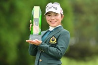 今季初勝利を飾った佐久間。(C)Getty Images