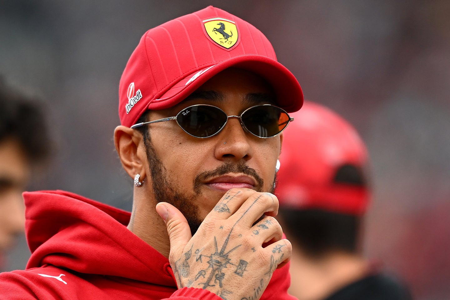 2025年にメルセデスからフェラーリに移籍したハミルトン。(C)Getty Images