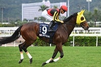 三冠牝馬リバティアイランドが予後不良で安楽死となった。※写真は昨年の香港カップ(C)Getty Images