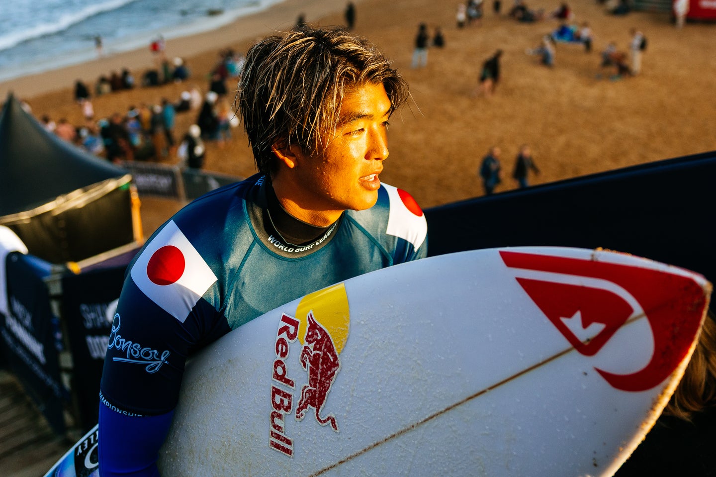 CT第５戦で準優勝の五十嵐カノア。(C)World Surf League