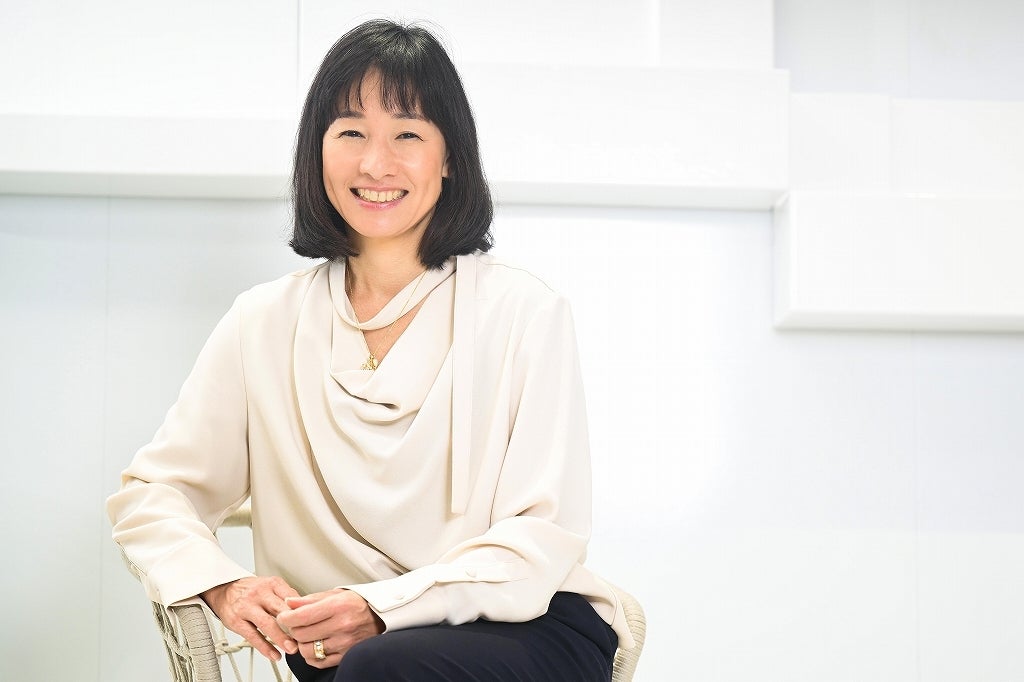 テニスの競技人口を増やすには「フランスの方法も参考になる」と考える伊達公子さん。写真：金子拓弥（THE DIGEST写真部）