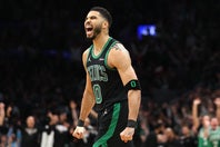 テイタムは2022年から３年連続オールNBA１stチームに選出、オールスターにも６年連続で出場している。(C)Getty Images
