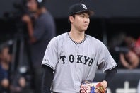 巨人の山﨑伊織が開幕から35イニング連続無失点をマーク。セ・リーグ記録を更新中だ。写真：THE DIGEST写真部
