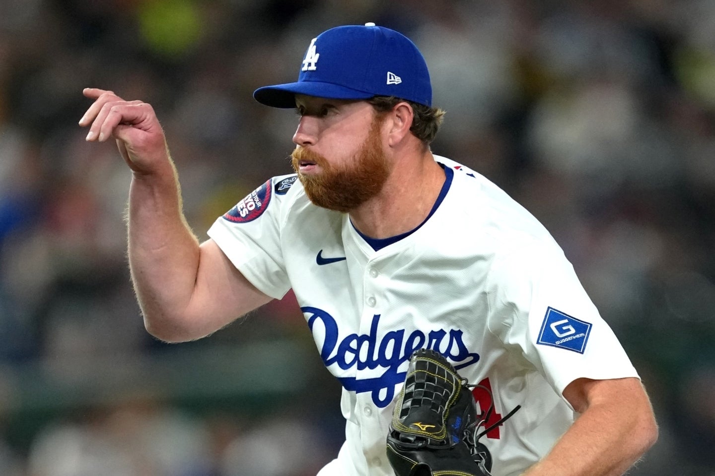 ３回から７回までロングリリーフし、メジャー初勝利を挙げたサウアー。(C)Getty Images